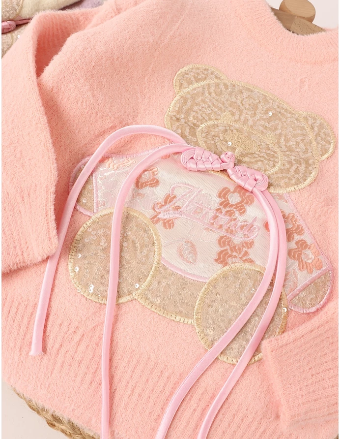 Pulover Mohair, Anette, corai picture - 2