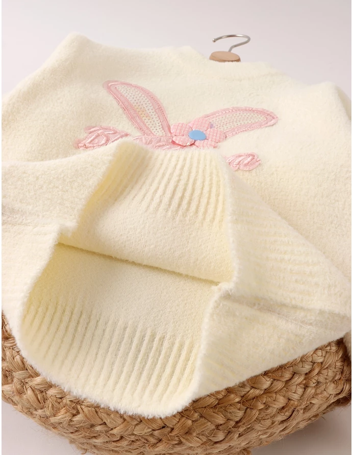 Pulover Mohair, BlooBloom, alb picture - 3