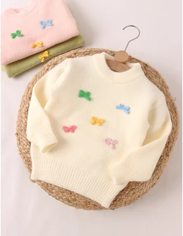 Pulover Mohair Eleanora, ecru