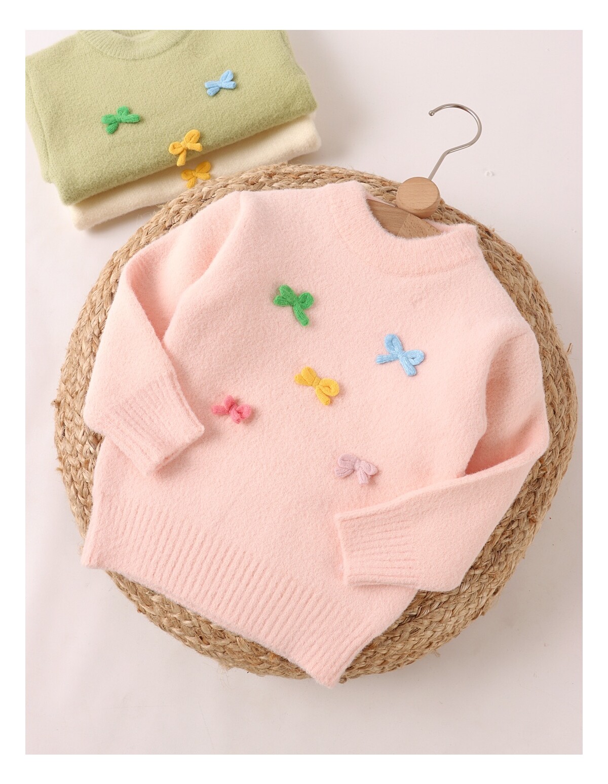 Pulover Mohair Eleanora, roz