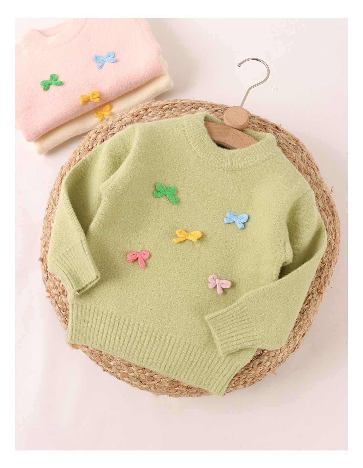 Pulover Mohair Eleanora, verde