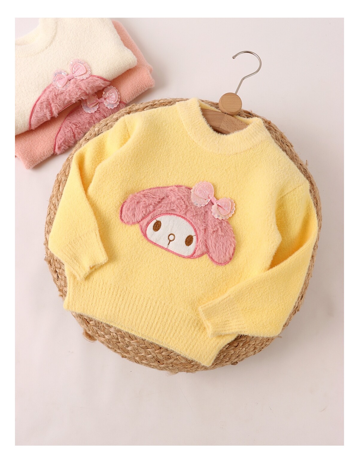 Pulover Mohair Iepurila, galben