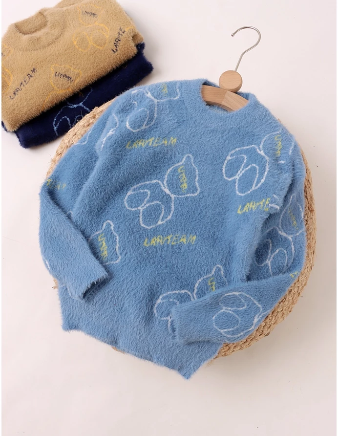 Pulover Mohair, Keep & Moovin, albastru picture - 2