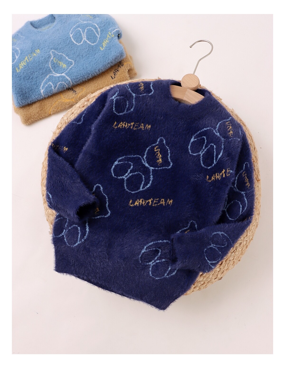 Pulover Mohair, Keep & Moovin, bleumarin