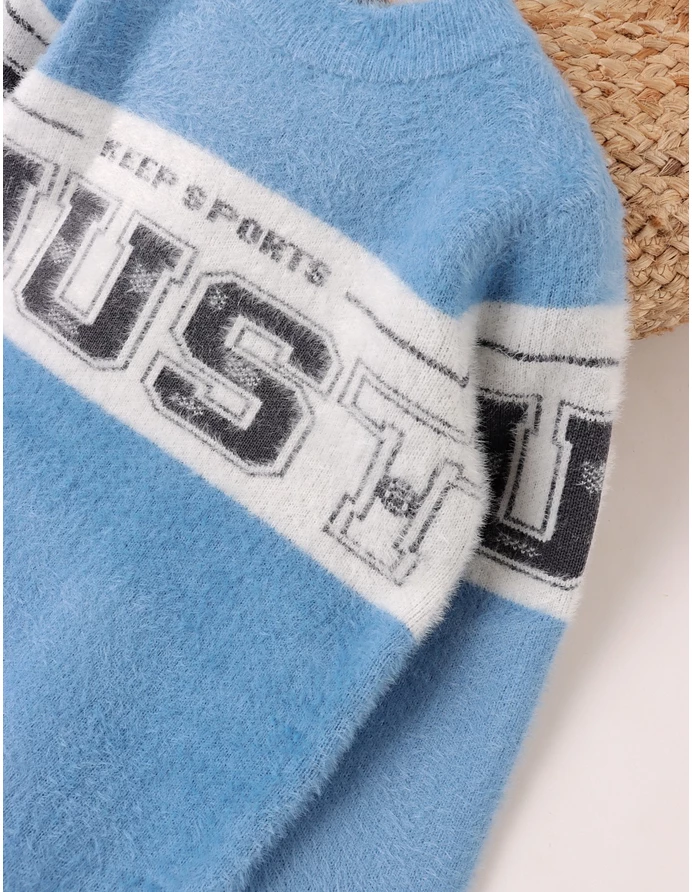 Pulover Mohair, Keep & Sports, albastru picture - 3