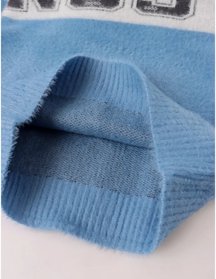 Pulover Mohair, Keep & Sports, albastru picture - 4