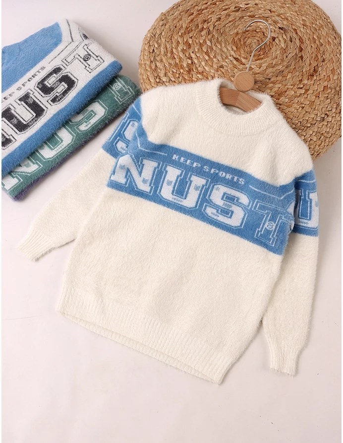 Pulover Mohair, Keep & Sports, blue picture - 2