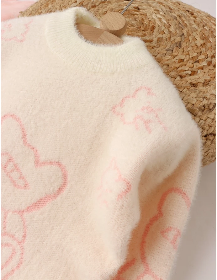 Pulover Mohair Kiara, ecru picture - 3