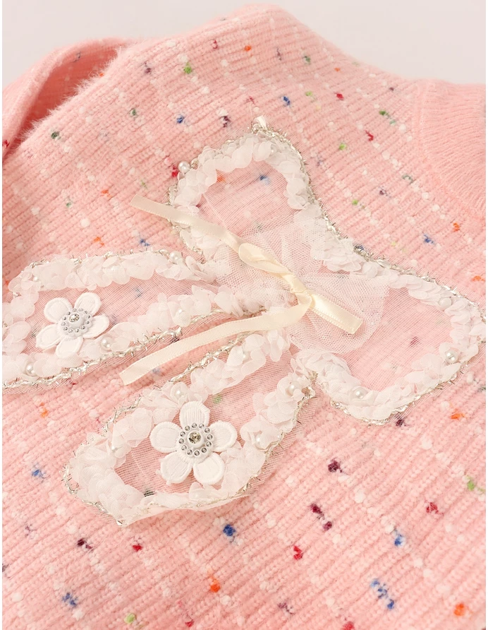 Pulover Mohair, Matha, corai picture - 3
