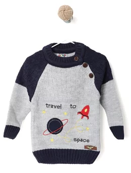 Pulover travel space gri 1