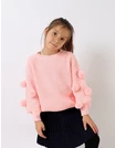 Pulover tricotat cu ciucurasi, model corai picture - 1