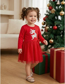 Rochita Craciun Awesome Deer rosu