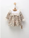 Rochita cu broderie Anelise, cu bej picture - 1
