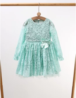 Rochita cu dantela Sandy, verde