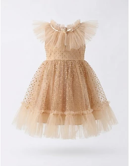 Rochita cu tulle Mandy, bej