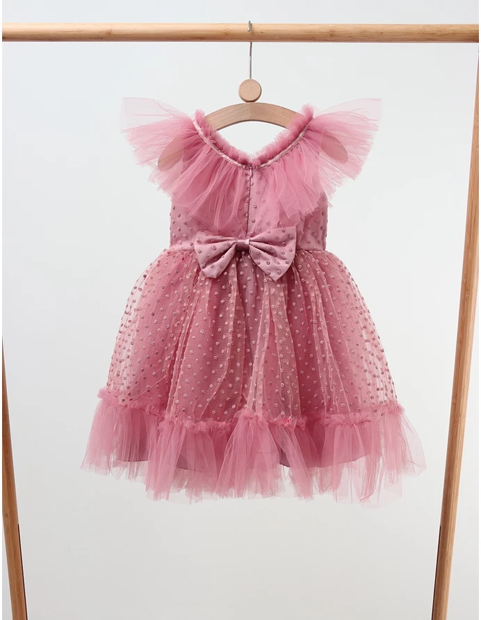 Rochita cu tulle Mandy, roz picture - 5