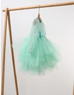 Rochita cu tulle Mara, verde picture - 4
