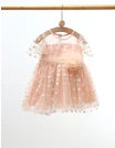 Rochita cu tulle si buline Ana, corai picture - 1