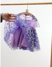 Rochita cu tulle si buline Ana, mov picture - 4