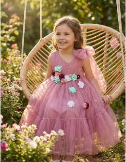 Rochita premium Marie, roz-prafuit