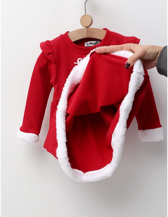 Rochita Santa Baby, model alb-rosu picture - 3