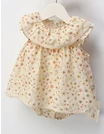 Rochita stil body, cu bentita, Anel, crem picture - 2