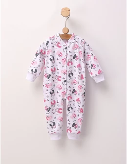 Salopeta BB Romania Cute Bear, ciclam