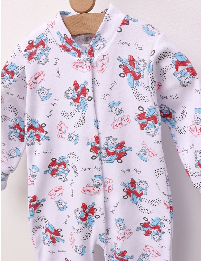 Salopeta BB Romania Fly Away albastru-rosu picture - 3