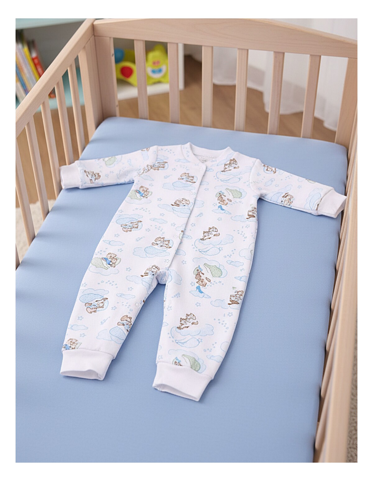 Salopeta BB Romania Mama Bear, blue