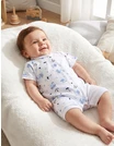 Salopeta bebe, imprimata sailing baiat picture - 1