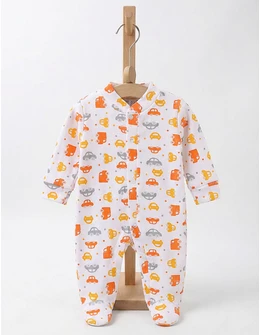 Salopeta bebe Romania masinute portocalii