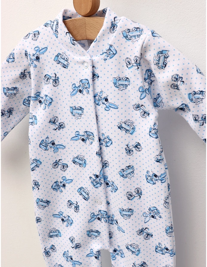 Salopeta Romania Moto-Train, albastru picture - 3