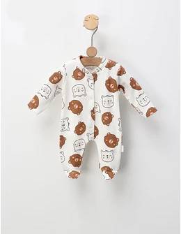 Salopeta cu botosei, cap de ursulet maro