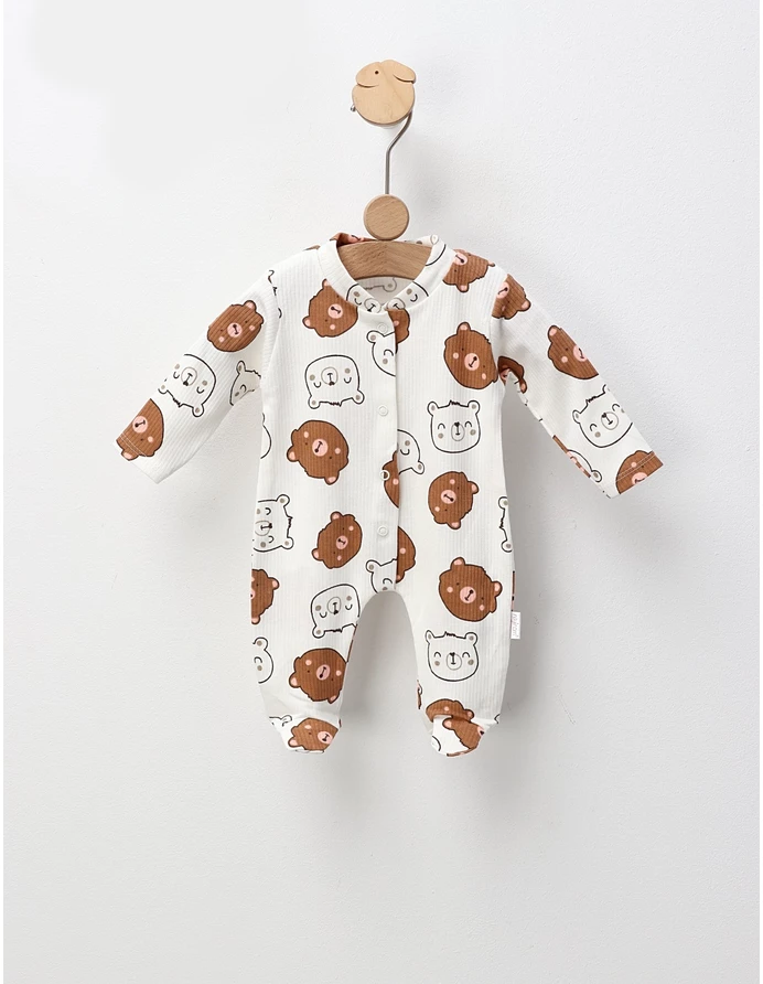 Salopeta cu botosei, cap de ursulet maro picture - 2