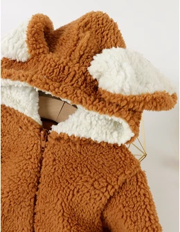 Salopeta cocolino iepure Zurly, maro