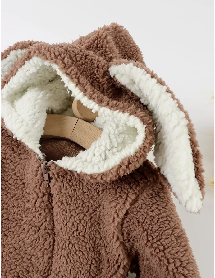 Salopeta cocolino iepure Zurly, maro-inchis picture - 2