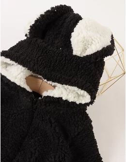 Salopeta cocolino iepure Zurly, negru