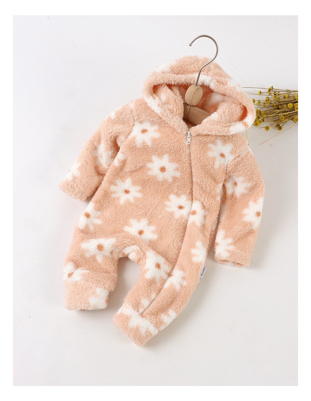 Salopeta cocolino Multi Flowers, corai-pal