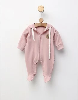 Salopeta cu botosei BM Fashion, roz