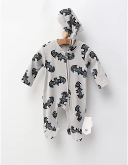 Salopeta cu fes, Night Hero Batman, gri-albastru