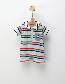 Salopeta, I will Sail, gri-multicolor