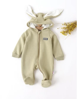 Salopeta plusata iepurasul KIKI verde