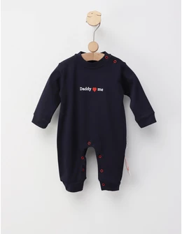 Salopeta premium, Daddy Love Me, bleumarin