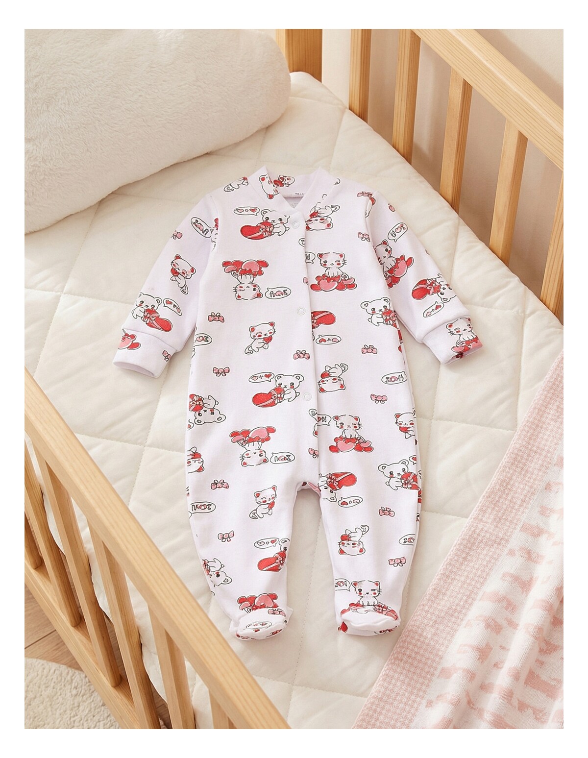 Salopeta Romania Love You Cat rosu