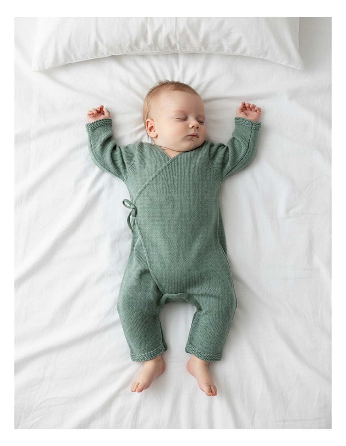 Salopeta tricotata Sabrina, model verde