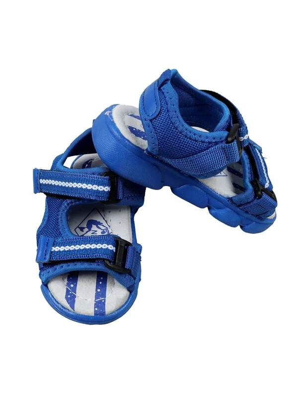 Sandale copii sport cu LED model albastru