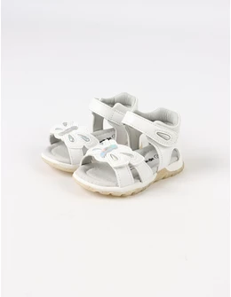 Sandale apawwa fluture little one alb