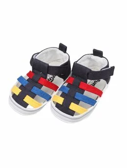 Sandale Funny multicolor bleumarin inchis
