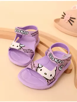 Sandale spuma Hello Kitty mov 1