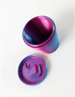 Scrumieră IQOS-Auto, model albastru-mov